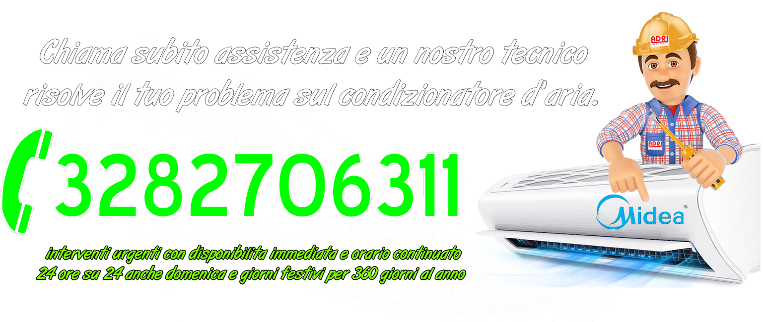 Assistenza condizionatori Midea Torino